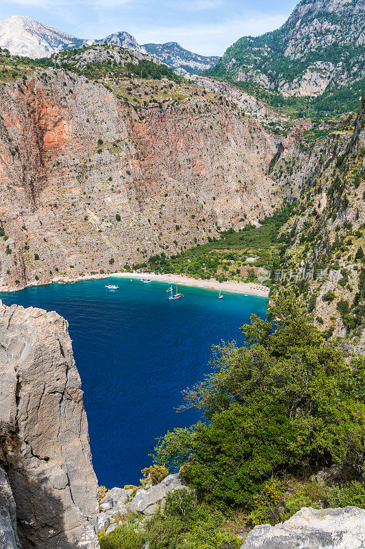 蝴蝶谷。Fethiye /土耳其